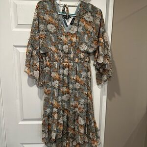 Floral Print Women's Dress